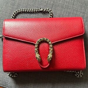 Selling Dionysus Gucci (red) for $900, still in good condition with full box